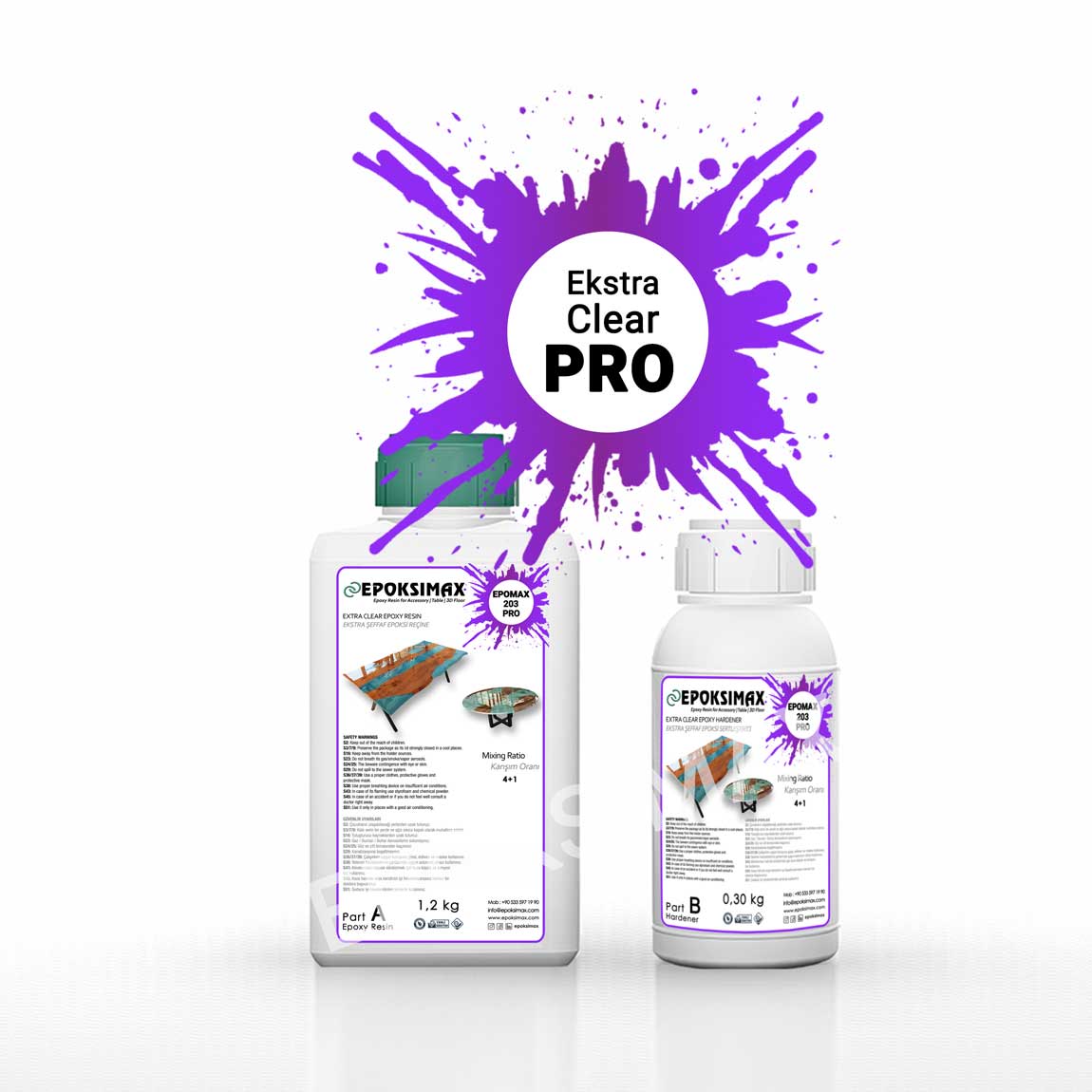 Epomax 203 Pro Epoksi Reçine